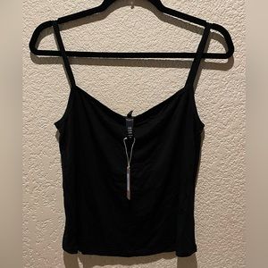 NWT Skims Sleepwear Tank Top in Black Size 4XL